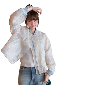 现货 25春夏新款 防晒外套 刺绣蕾丝外套1C086-726-P160-K248图片