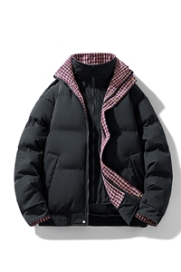 冬季新品得物美式潮流高品质格子加绒加厚棉衣外套棉服MY5566-P88图片