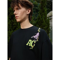 B0638-P35圆领T恤休闲宽松情侣半袖，男装T恤，星座617A-1（原B318A）