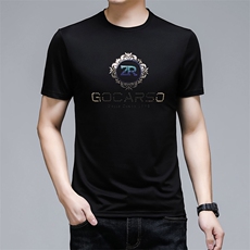 2023年夏新款高端时尚男士T恤P42，男装T恤，电商D223-1
