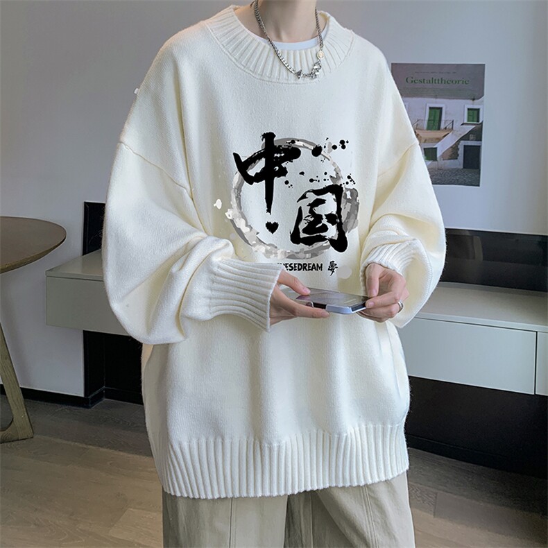 半高领毛衣男士大码针织衫男毛线衣男M18134-P45加绒款-P65,男装针织衫/毛衣,电商A040