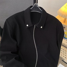 得物品质秋款男夹克铆钉按扣宽松休闲外套JK0116P65，男装夹克，星座1013-1