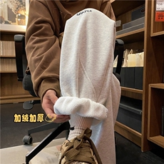 2023秋冬新款刺绣卫裤加绒K23497JR-P65控88常规K23497-p55控78，男装休闲裤，电商B315