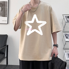 麂皮绒短袖t恤男大码半袖男JD82286-P25，男装T恤，电商A040