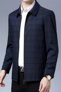 BH203钱塘2020-2中老年男士翻领商务休闲夹克外套量大价优P115图片