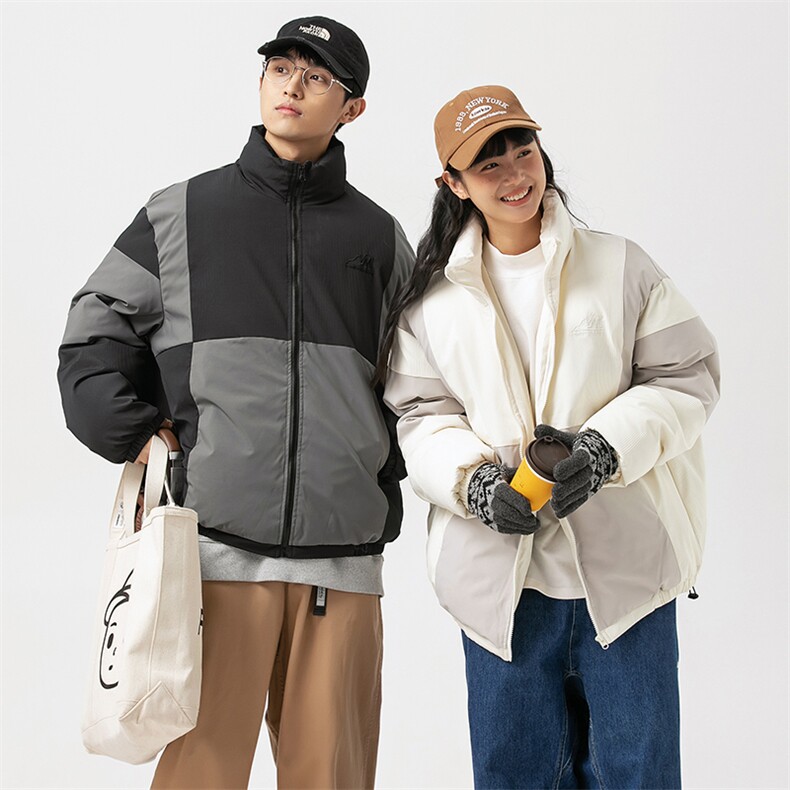 2026冬季新款男装日系潮牌撞色宽松休闲棉服加厚外套MY370-F149,男装棉衣,电商A101（原外27）