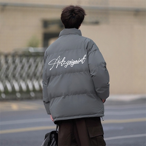 已注册港风抖音直播得物高品质宽松面包服羽绒棉外套棉衣M1158P65图片