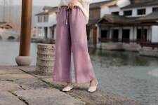 纯苎连衣裙小衫裤子裙子衬衣 时尚风 风淑女风休闲风，女装连衣裙，川哲