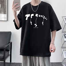 麂皮绒短袖t恤男大码半袖男JD82449-P25，男装T恤，电商A040