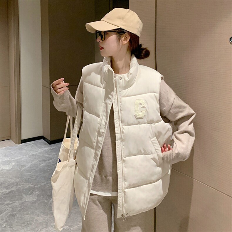 CC053-P652025新版棉服秋冬短款马甲潮流时尚韩版宽松棉服,男装棉衣,星座911-3