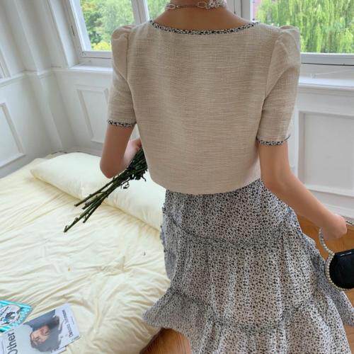 #现货#小香套装，女装职业装，blue face