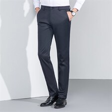 K335钱塘2020-2中年男士百搭商务休闲简约简约休闲裤主推款P82，男装休闲裤，钱塘207-2