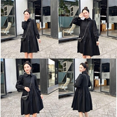 荷叶边衬衫裙，女装衬衫，Balance Studio