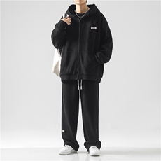 新品三件套保暖休闲简约质感垂顺潮牌SJT863-特批176，男装休闲套装，星座718