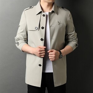 D55295钱塘2020-2中年男士春秋季商务休闲简约夹克外套P180