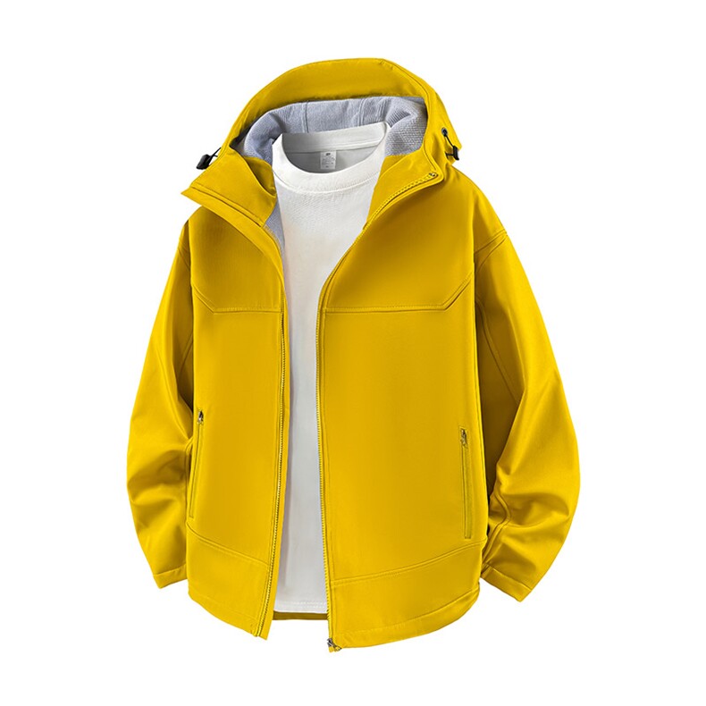 新款男女高品质户外登山服青少年学生冲锋衣夹克外套HS6611-P80,男装夹克,星座1206（原A206）