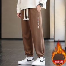 现货主推2025秋冬加绒特价男士印花休闲运动长裤JR919-P20，女装休闲裤，星座1816-2（原1210–2）