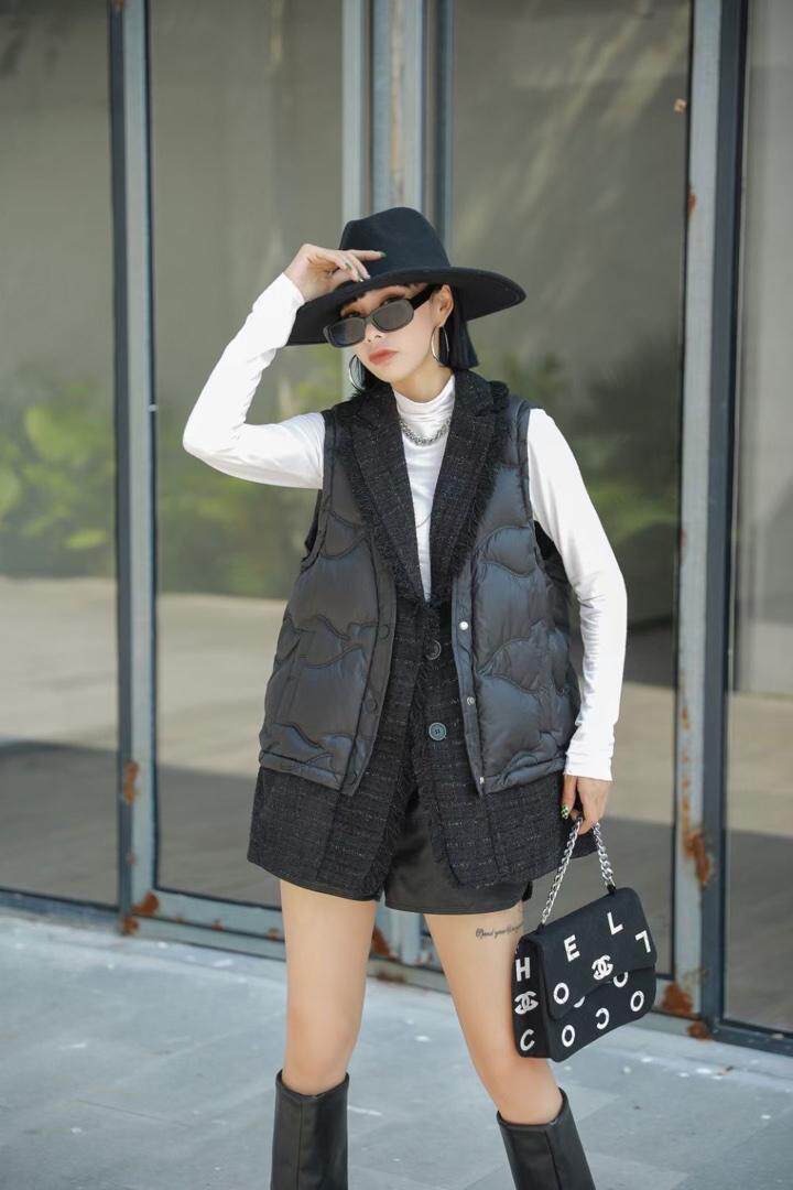 （现货）新品90绒羽绒马甲超轻超柔软，女装马甲，卡提莱蒂