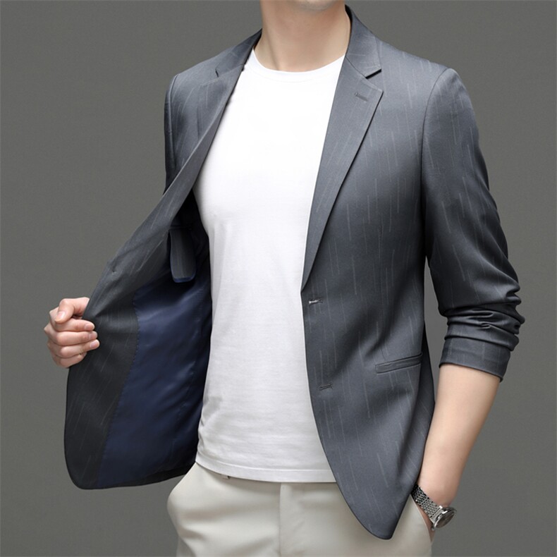 M5560-1钱塘2020-3春夏新款男士休闲西服时尚百搭外套P135,男装西服,钱塘207-3