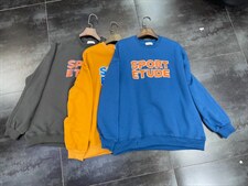 时尚韩版休闲字母卫衣，女装卫衣/绒衫，名欧淇淇