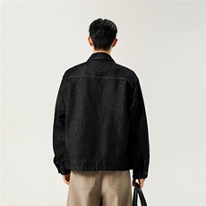 不褪色2025新高品质牛仔夹克宽松韩版工装潮流水洗外套N107/P98，男装工装外套，星座202