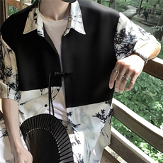 新中式套装TZ77797特P51衬衫CS77798特P33DK77055特P18套装控108，男装衬衫，星座226-1