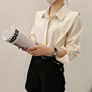 【现货】秋季百搭时尚衬衣，其它，吾衣酷驿站