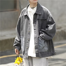 cityboy男秋季外套潮牌街头牛仔夹克JK3803P63，男装夹克，星座1116-2
