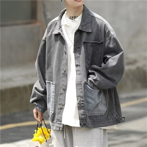 cityboy男秋季外套潮牌街头牛仔夹克JK3803P63图片
