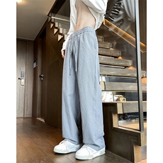 百搭休闲裤男宽松直筒休闲裤裤子百搭ins港风潮男裤K09544-P35，男装休闲裤，星座308B-2