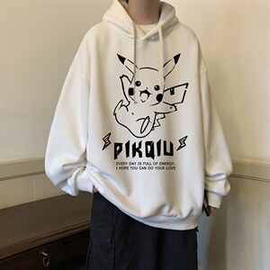 纯棉连帽卫衣男大码运动帽衫宽松薄WY2078-P35 加绒款-P40图片