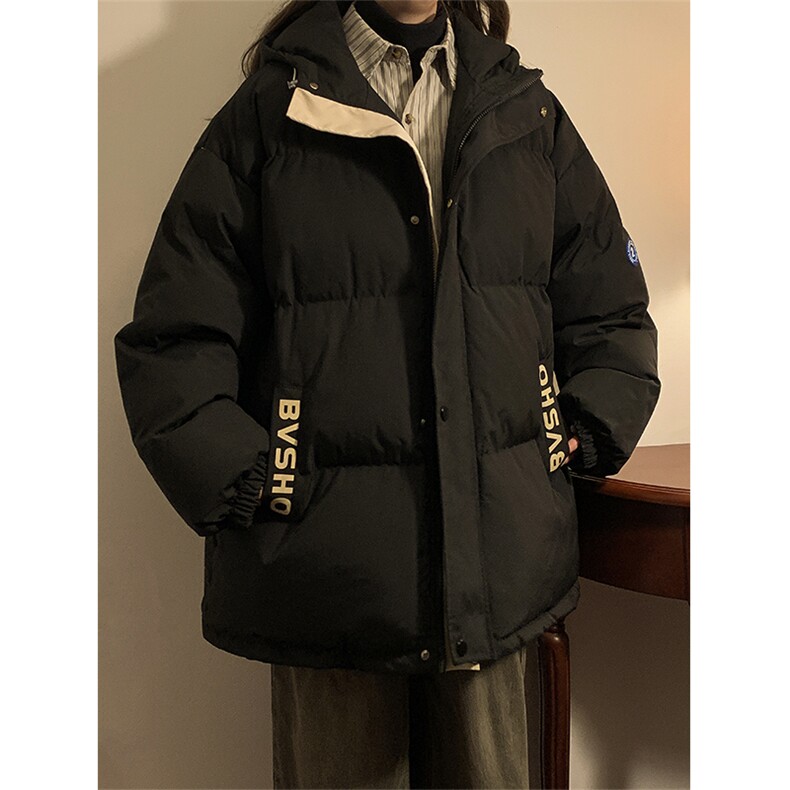 冬季宽松/连帽休闲外套潮加厚棉衣XZ102B-1M2305-P125,男装棉衣,星座102B-1