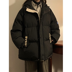 冬季宽松/连帽休闲外套潮加厚棉衣XZ102B-1M2305-P125，男装棉衣，星座102B-1