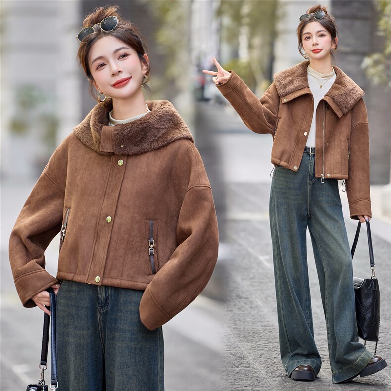 2025冬季新款~~，女装棉衣/棉服，意芙