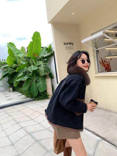 加绒牛仔外套，其它，转角爱尚