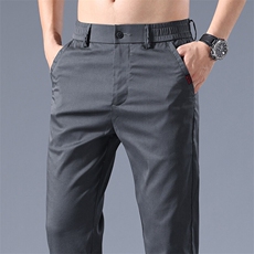 裤子男款薄款2025新款休闲裤男士直筒修身外穿工作长裤子男裤春夏，男装休闲裤，星座224-3