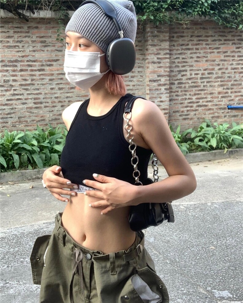 美式嘻哈复古多口袋宽松机能直筒裤降落伞兵工装裤男女休闲裤新款,男装工装外套,四季星座505