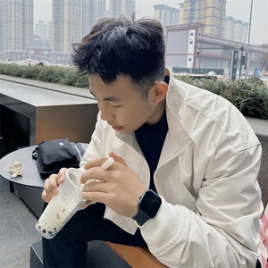 26春装新款美拉德立领飞行夹克boxy廓形休闲百搭外套上衣JK6500