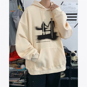 ！连帽圆领卫衣男装港风帽衫男 LM138-P35图片