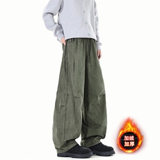 冬季新款纯棉高品质加绒加厚直筒休闲裤A111-A699JR-P58，男装卫衣，电商基地A111