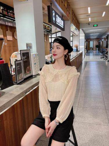 秋季新款木耳领上衣，其它，斐伦缇娜