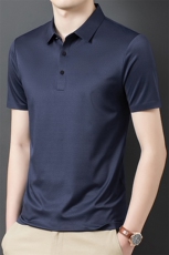 BSS303男士2023年夏季新款百搭T恤男短袖商务休闲体恤男装P55，男装T恤，电商B360