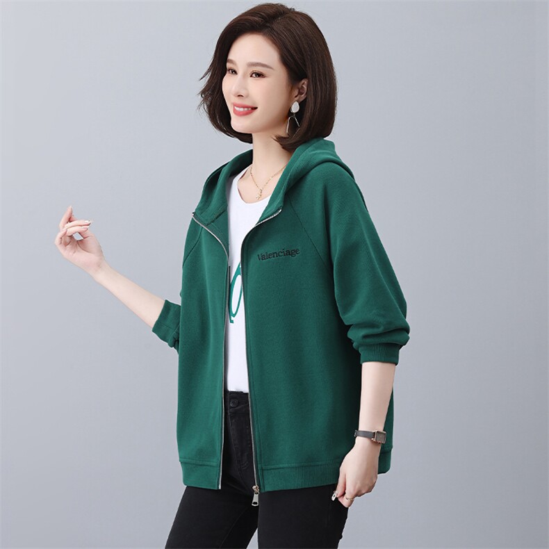 时尚宽松舒适女装卫衣外套百搭显瘦休闲上衣，女装卫衣/绒衫，3200格调