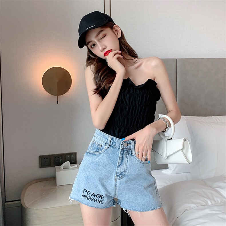 夏女装牛仔短裤韩版休闲刺绣热裤显瘦潮量大从优905-1-M208#,女装牛仔裤,星座905-1