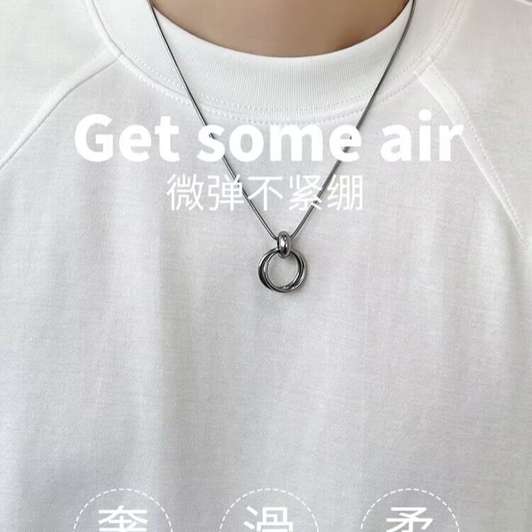 短袖t恤男夏季2025新款潮流拼接设计感圆领休闲半袖潮帅气男体恤,男装T恤,星座506A