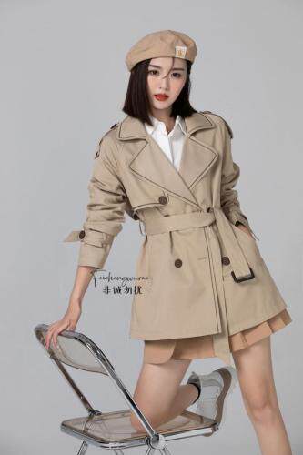 新款风衣，女装风衣，非诚勿扰