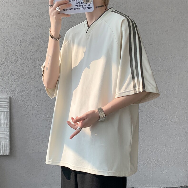 短袖男夏季新款港风宽松体恤上衣T8217-P28,男装T恤,星座214-3