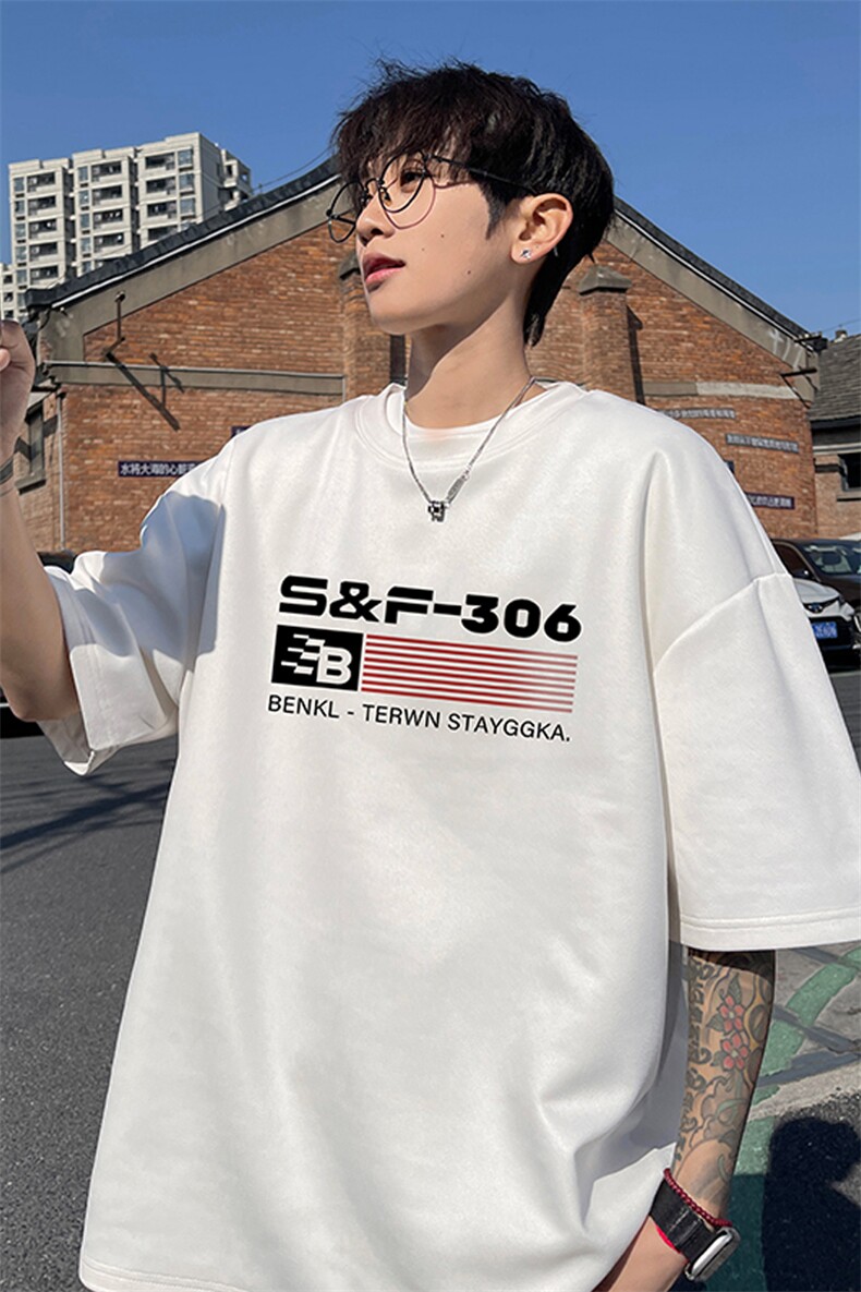 麂皮绒！重磅麂皮绒短袖t恤男JPDX185-特P19控38,男装T恤,电商B367