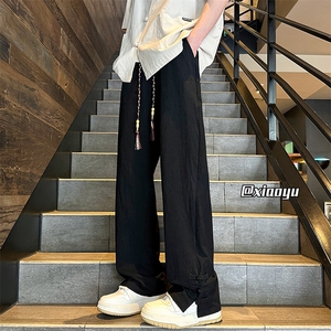 XZ616 春夏季新款新中式盘扣设计款休闲裤 TY2445 特P30控58图片