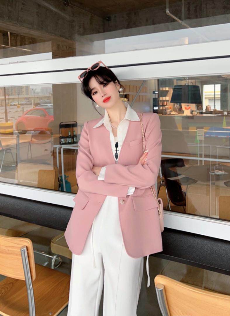2023春款西装，女装西装，韩伊雪